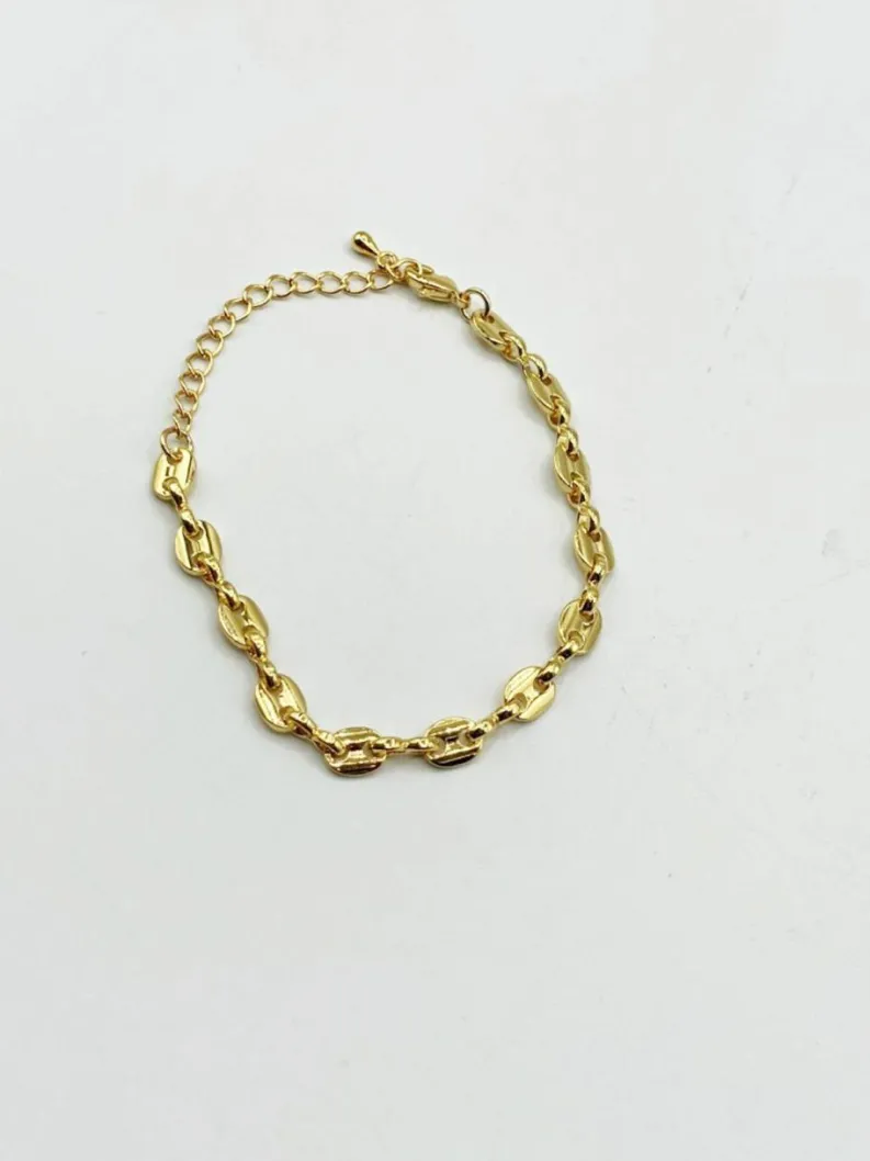 Bracelets*SVNX Chain Link Bracelet Gold