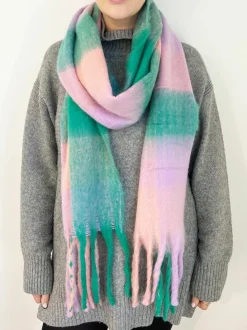 Hats & Gloves|Hats & Gloves*SVNX Checked Scarf in Multi