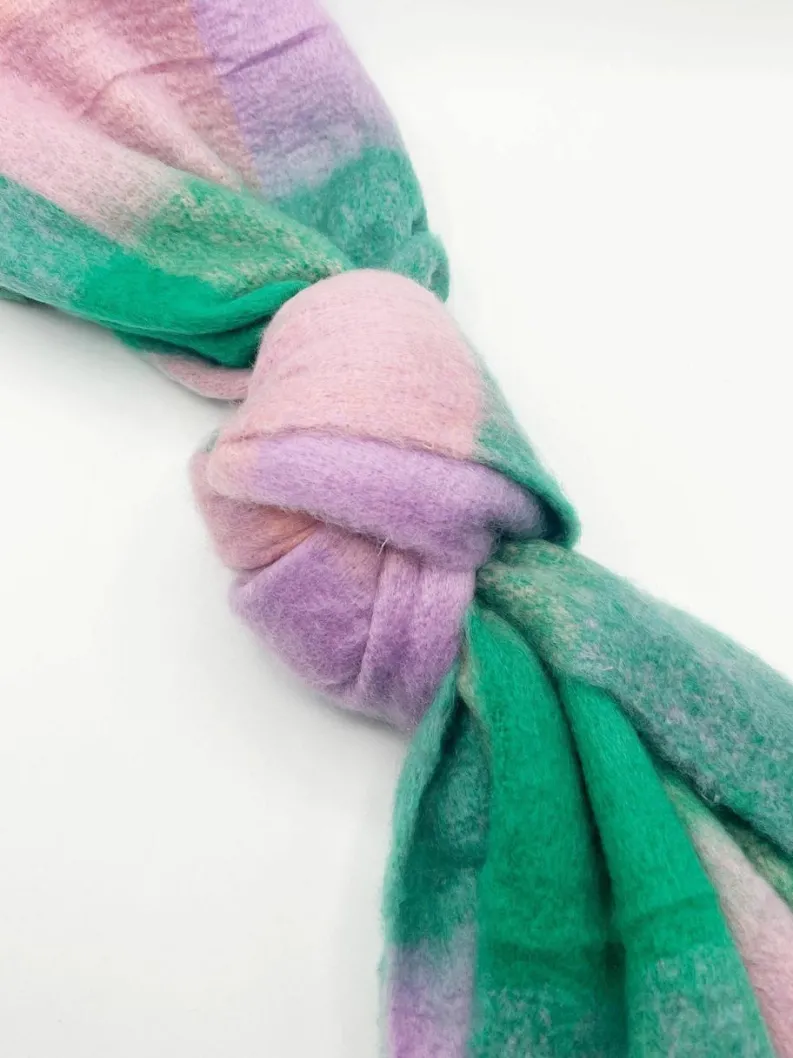Hats & Gloves|Hats & Gloves*SVNX Checked Scarf in Multi