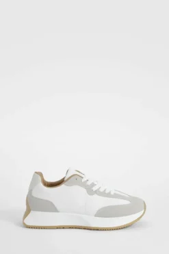 Trainers*boohoo Chunky Panel Detail Trainers white