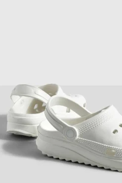 Flats|Sandals*boohoo Chunky Platform Slip On Mules white