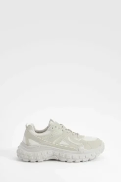Trainers*boohoo Chunky Sporty Trainers beige