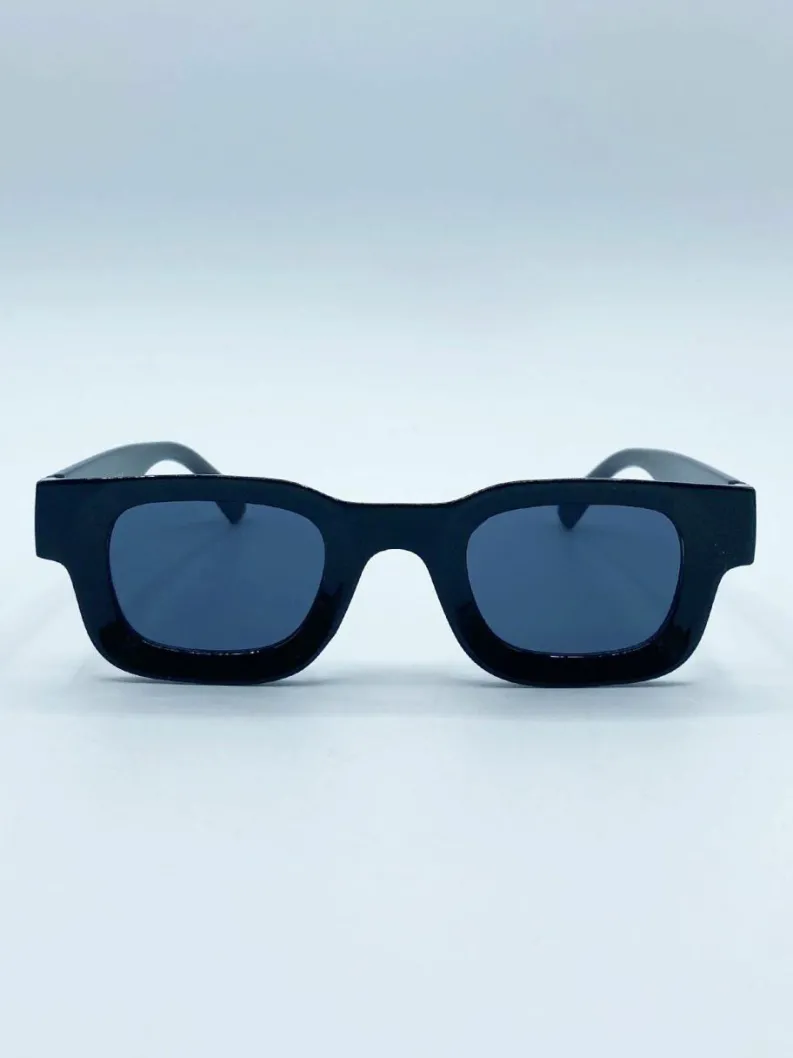 Sunglasses*SVNX Chunky Square Frame Sunglasses in Black