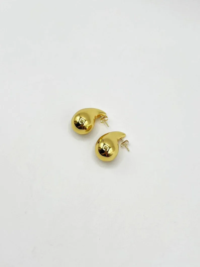 Earrings*SVNX Chunky Waterdrop Earring in Gold