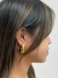Earrings*SVNX Chunky Waterdrop Earring in Gold
