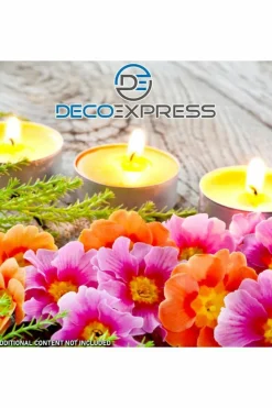 Candles & Diffusers|Candles*Deco Express Citronella Candles 4 Hours Pack of 50 Yellow