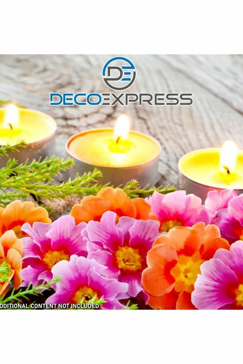 Candles & Diffusers|Candles*Deco Express Citronella Candles 4 Hours Pack of 50 Yellow