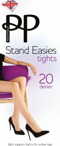 Tights & Socks|Tights & Socks*Pretty Polly Classic 20 Denier Stand Easies Support Tights - Nude