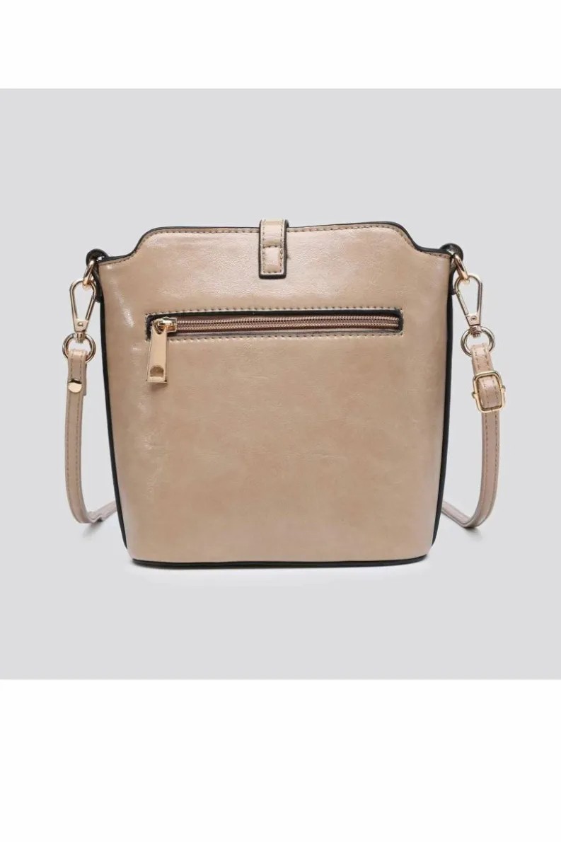 Cross-Body Bags|Handbags*Kitise Classic Small Push Bucklet Crossbody Bag Messenger Bag Black