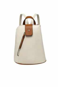 Handbags*Kitise Classic Style Work School Rucksack Backpack Beige