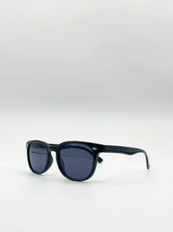 Sunglasses*SVNX Classic Wayfarer Sunglasses Black