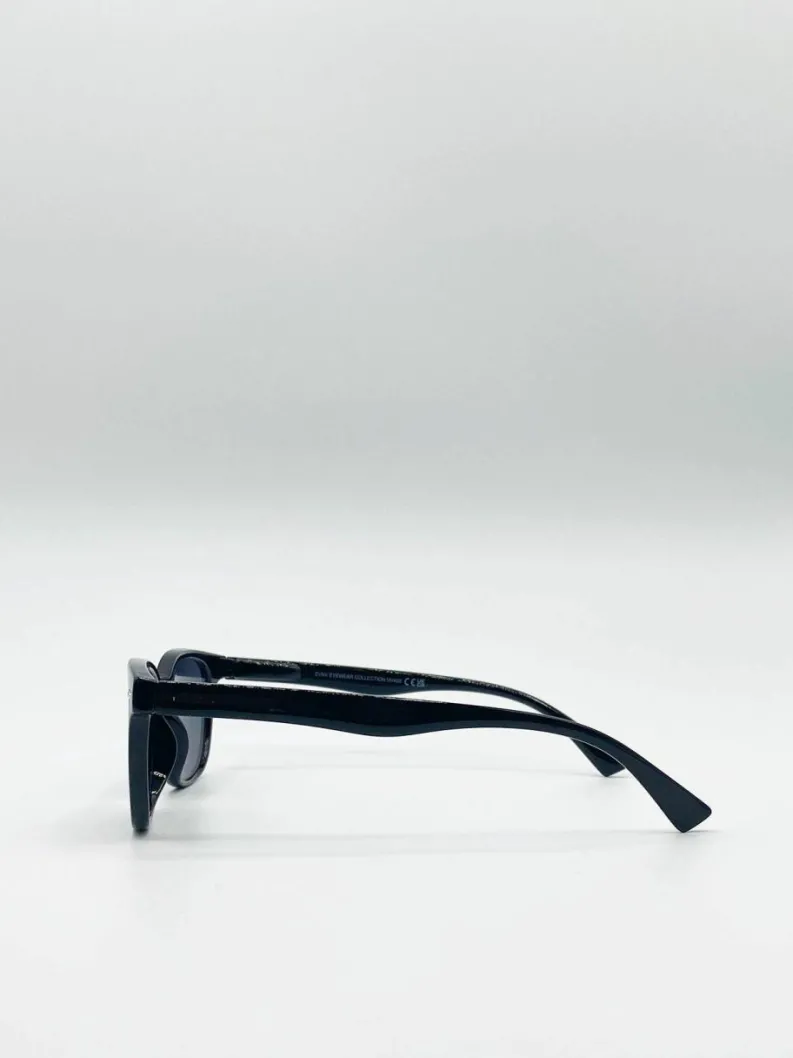 Sunglasses*SVNX Classic Wayfarer Sunglasses Black