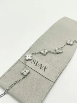 Bracelets*SVNX Clover Bracelet in Silver