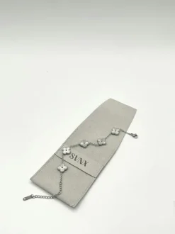 Bracelets*SVNX Clover Bracelet in Silver