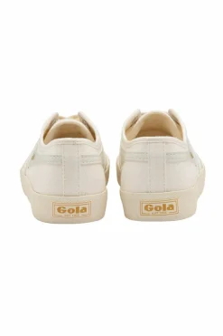 Trainers*Gola Coaster' Canvas Lace-Up Trainers Off White
