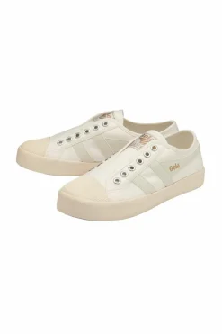 Trainers*Gola Coaster Slip' Canvas Lace-Less Trainers Off White