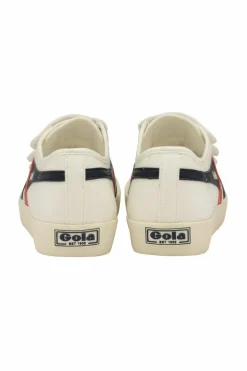 Trainers*Gola Coaster Strap' Canvas Strap Trainers Off White