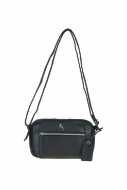Handbags|Cross-Body Bags*Ashwood Leather Cork' Compact Leather Crossbody Bag Black