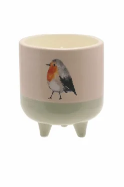 Candles & Diffusers|Candles*Country Living 200g Citronella Candle in Footed Ceramic Vessel - Robin Multi