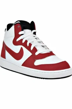 Trainers*Nike Court Borough Mid Top Trainers Red