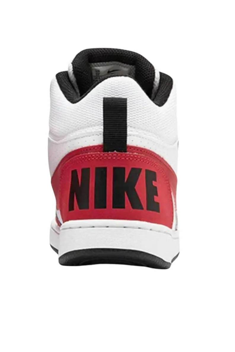Trainers*Nike Court Borough Mid Top Trainers Red
