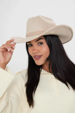 Hats & Gloves|Hats & Gloves*My Accessories London Cowboy Hat Beige