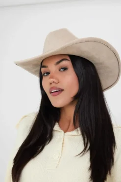 Hats & Gloves|Hats & Gloves*My Accessories London Cowboy Hat Beige