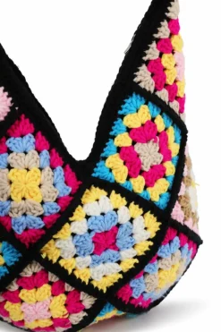 Cross-Body Bags|Handbags*My Accessories London Crochet Crossbody Bag Multi