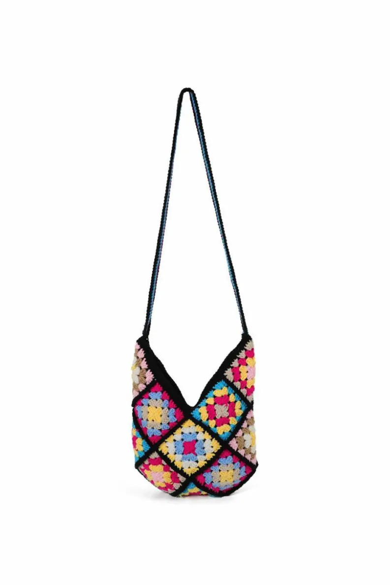 Cross-Body Bags|Handbags*My Accessories London Crochet Crossbody Bag Multi