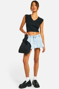 Handbags*boohoo Cross Handle Grab Bag black
