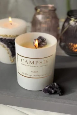Candles & Diffusers|Candles*CAMPSIE Candles Crystal Luxe Candle Gift Set White