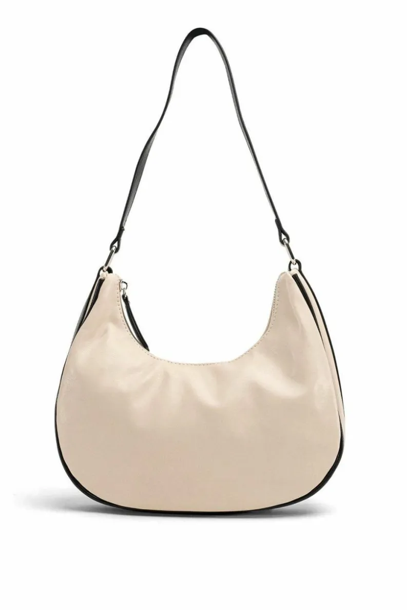Shoulder Bags|Handbags*My Accessories London Curved Shoulder Bag Beige