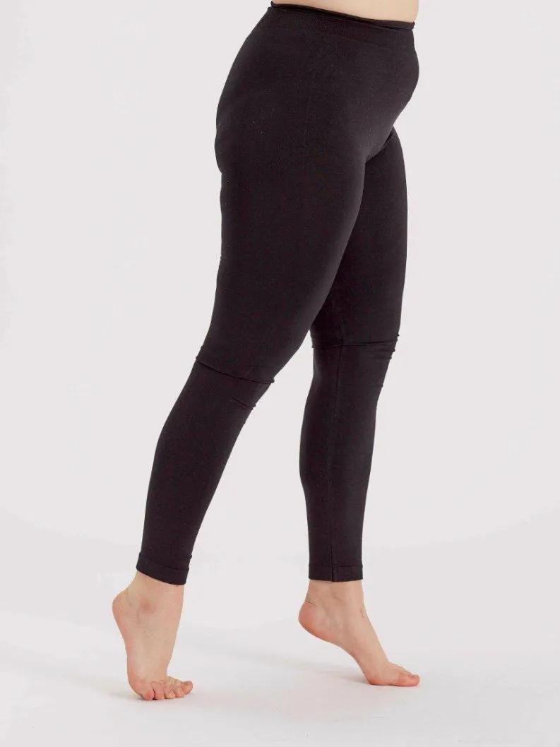 Tights & Socks|Tights & Socks*Pretty Polly Curves 200 Denier Smooth Leggings - Black