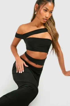 Bodycon Dresses*boohoo Cut Out Maxi Dress black