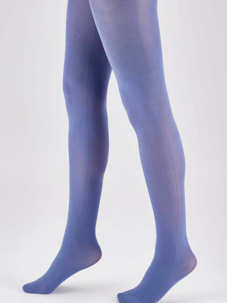 Tights & Socks|Tights & Socks*Pretty Polly 60D Coloured Opaque Tights 1 Pair Pack - Blue