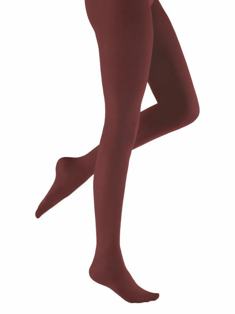 Tights & Socks|Tights & Socks*Pretty Polly 60D Coloured Opaque Tights 1 Pair Pack - Burnt Orange