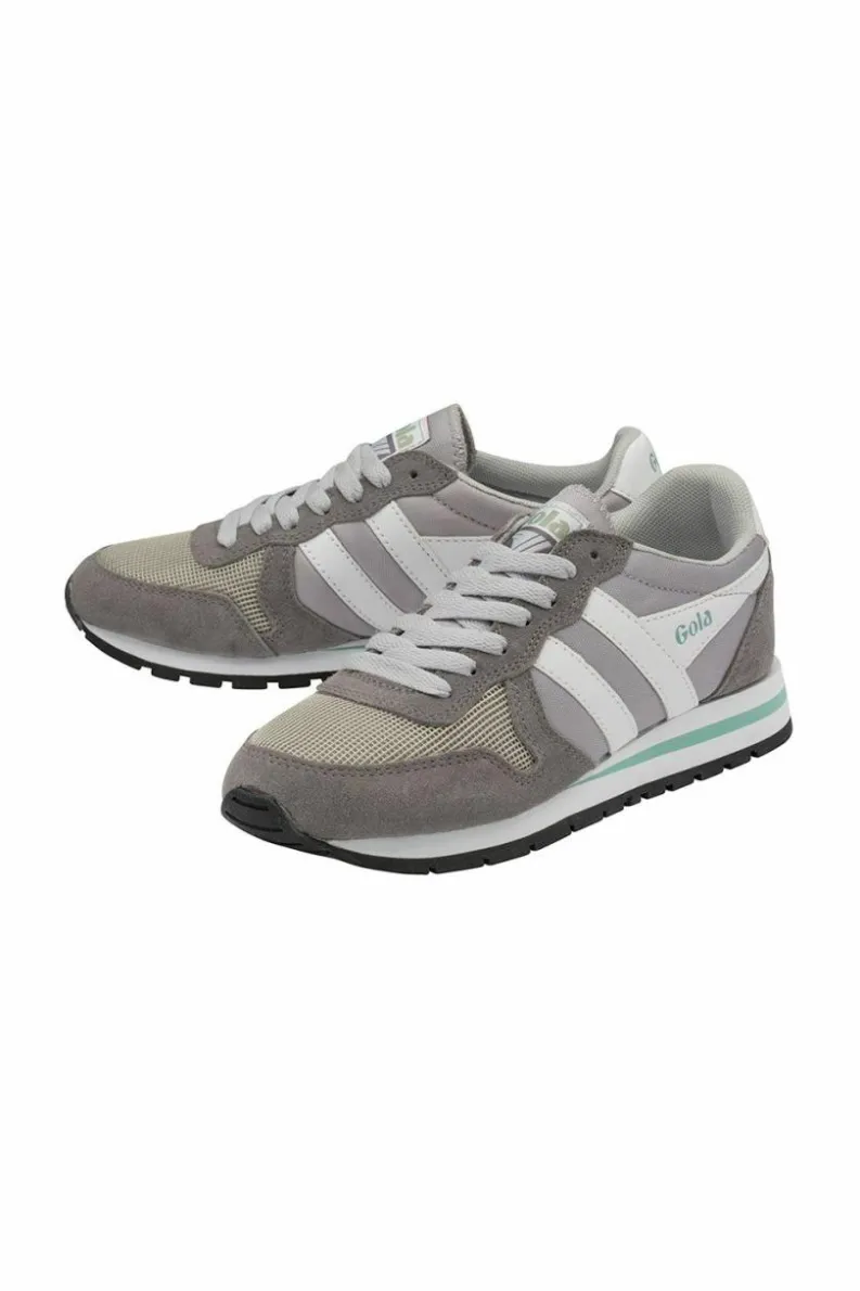 Trainers*Gola Classics Daytona' Nylon Lace-Up Trainers Light Grey