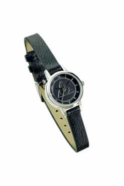 Watches*Harry Potter Deathly Hallows Faux Leather Watch Black