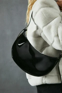 Shoulder Bags|Handbags*MissPap Detachable Purse Shoulder Bag black