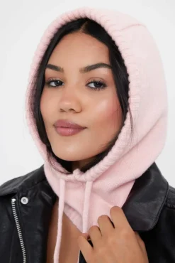 Hats & Gloves|Hats & Gloves*My Accessories London Drawstring Balaclava Light Pink