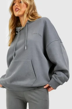 Up To 80% Off Winter Warmers|Leggings*boohoo Dsgn Studio Oversized Hoodie And Legging Tracksuit charcoal