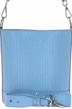 Cross-Body Bags*Ashwood Leather Elegant Crossbody Bucket Bag Blue