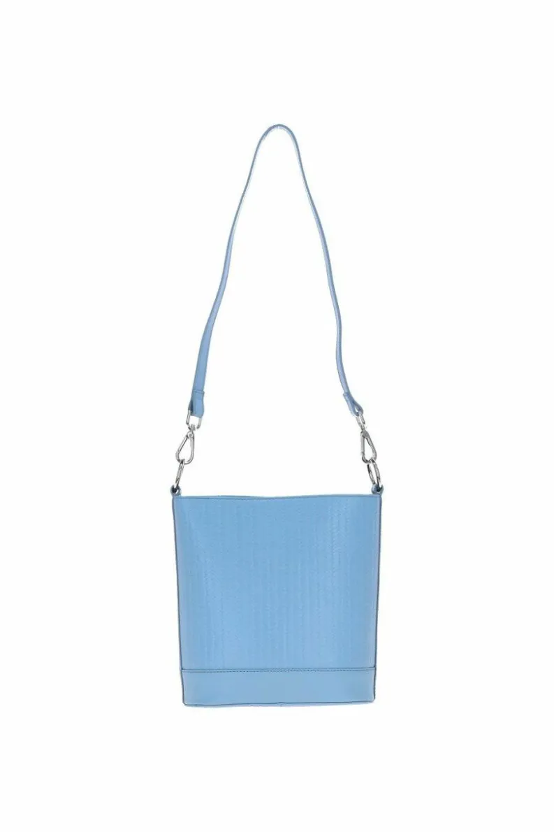 Cross-Body Bags*Ashwood Leather Elegant Crossbody Bucket Bag Blue