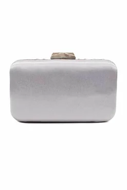 Clutch Bags*Kitise Elegant Embroidered Evening clutch Clutch Bag Silver