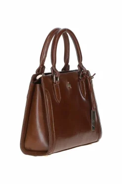 Shoulder Bags*Ashwood Leather Elegant Leather Handbag With Removable Shoulder Strap Tan