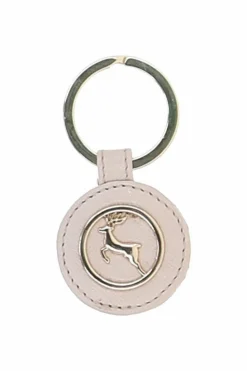 Handbags*Ashwood Leather Elegant Real Leather Card Holder & Key Ring Set Light Pink