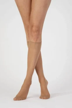 Tights & Socks|Tights & Socks*Pretty Polly Everyday 15 Denier Knee Highs 3 Pair Pack - Beige