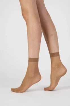 Tights & Socks|Tights & Socks*Pretty Polly Everyday 15 Denier Smooth Knit Ankle Highs 3 Pair Pack - Natural
