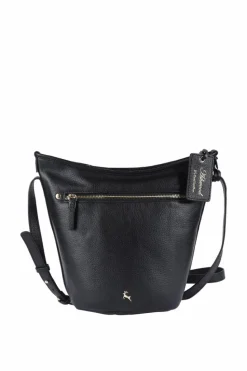 Handbags|Shoulder Bags*Ashwood Leather Expression Real Leather Shoulder Bag Black