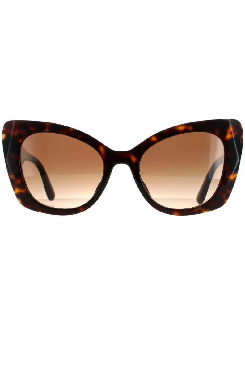 Sunglasses*Dolce & Gabbana Fashion Dark Havana Gradient DG4405F Brown